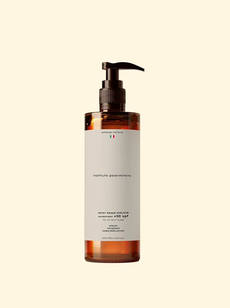 Water Based UVA UVB Sunscreen 50 Spf
